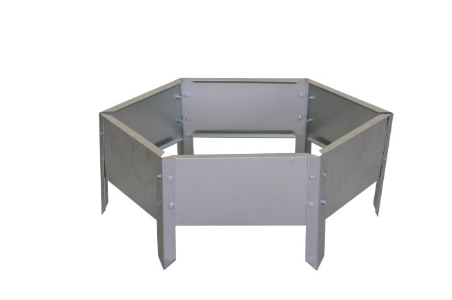 Оцинкованная клумба "Сота" 300 в Иркутске
